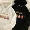 2025 Cartoon SpongeBob SquarePants Printed Men's and Women's Same Style Autumn/Winter Student High Quality Coat Top