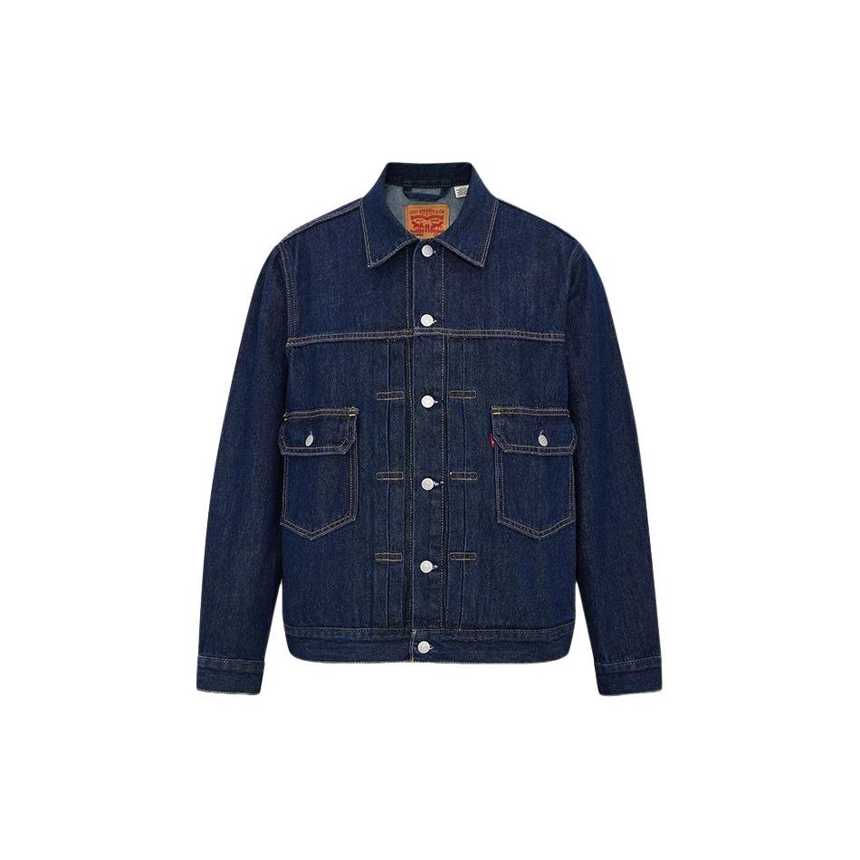 Levi's Men's Vintage Single-Breasted Loose Fit Denim Jacket Unisex Jackets A7632-0000 Cm