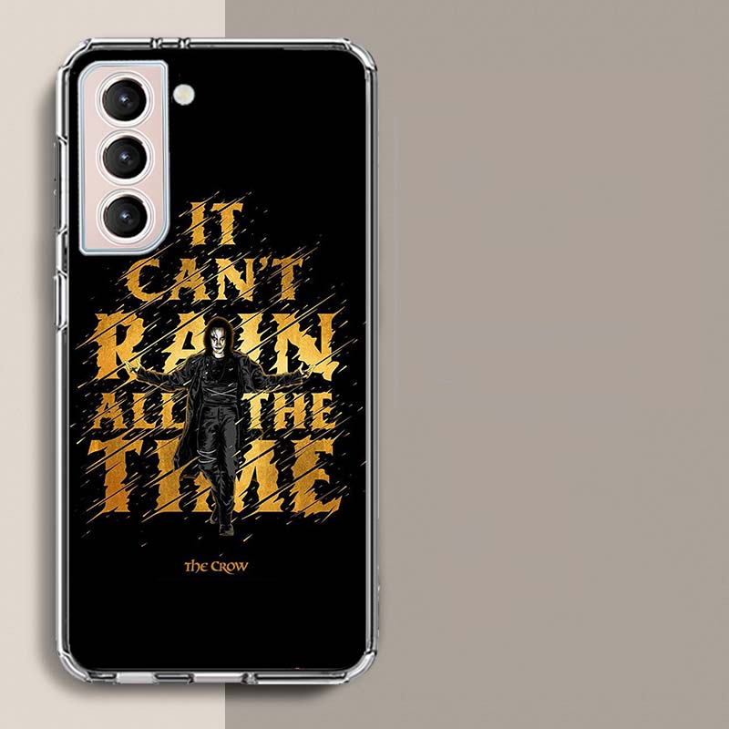 

Movie THE C-CROW Phone Case For Samsung Galaxy S25 Edge S24 S23 FE S21 S20 S10 Plus S22 S26 Ultra Cover Clear Cases TPU Capa She Samsung S22 Ultra