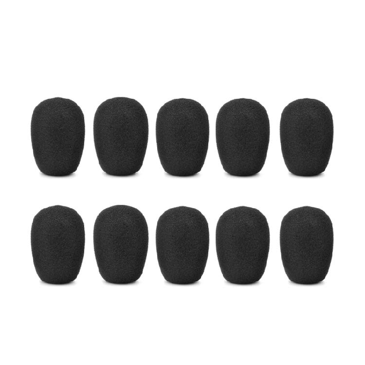 2/5/10Pcs Sponge Windshield Microphone Windscreen Mic Foam Cover for Vxi B350XT 3450-XT Headphones Mic Cover Microphone