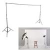 Backdrop Stand 9.84x9.84ft Photo Studio Adjustable Background Stand Support Kit with 4 Clips and 4 P