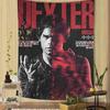 Dexter Poster American Classic Horror TV Show Hanging Bohemian Tapestry Hanging Tarot Hippie Wall Rugs Dorm Japanese Tapestry