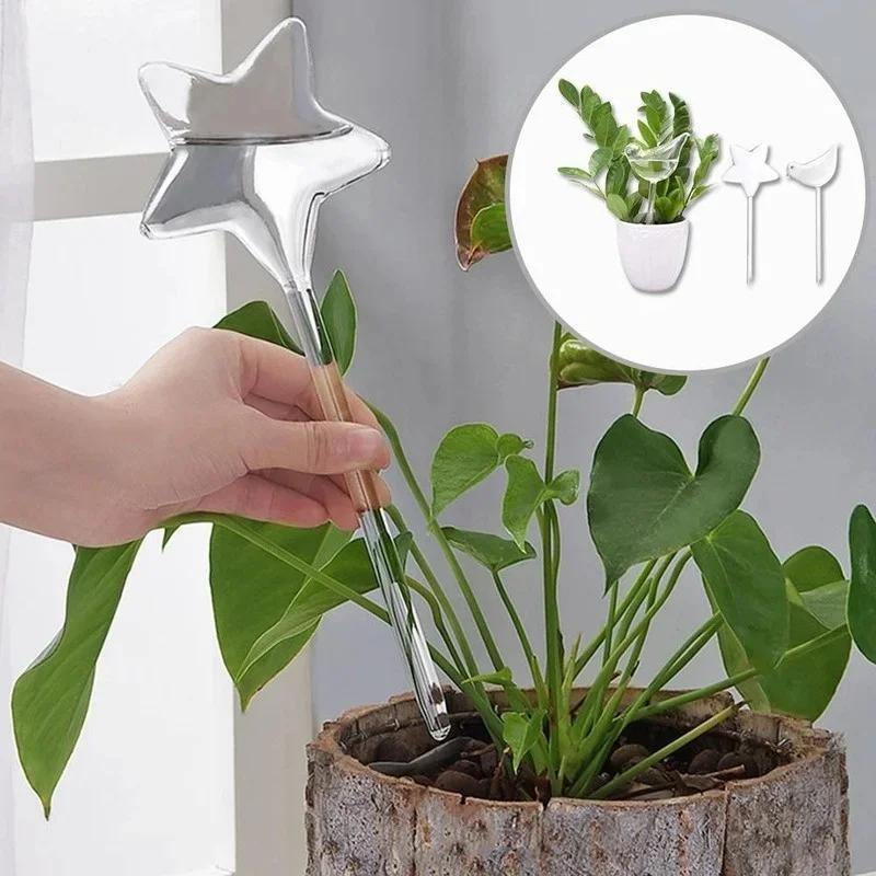 Imitation Glass Ball Automatic Lazy Flower Watering Device Travel Drip