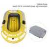 PVC Inflatable Kayak Canoe 1 Person Rowing Air Boat Fishing Drifting Diving