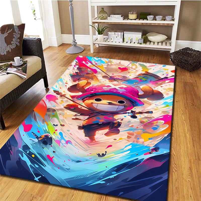 One Piece Tony Tony Chopper Carpet Rug For Living Room Bedroom Home Sofa Decoration Kids Play Nonslip Floor Mat