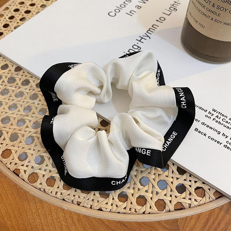 1pc Advanced Feel Large Intestine Hair Ring for Women, New Design Hair Tie Headpiece, Simple and Elegant Korean