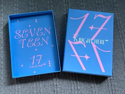 [USED] SEVENTEEN 17 IS RIGHT HERE 2CD with Trading Card