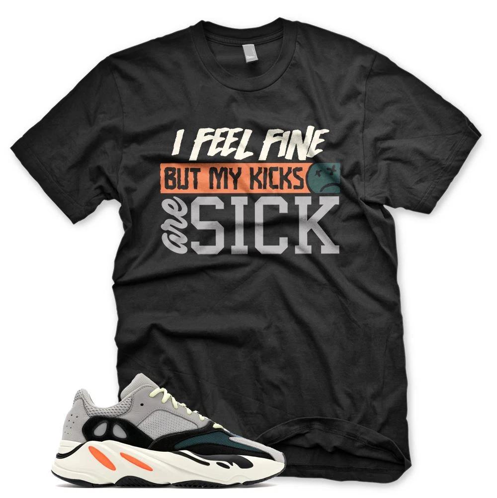 New SICK KICKS T Shirt for Adidas YZ Boost 700 Wave Runner S