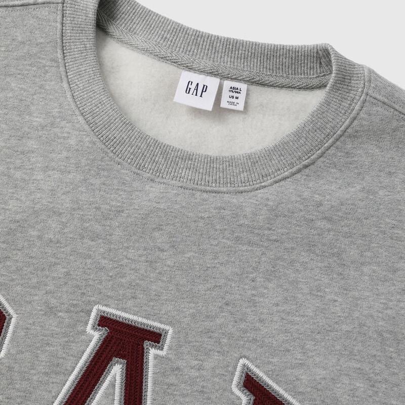 Gap Unisex 787440 Heavy Fleece Logo Crewneck Sweatshirt