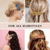 Large Flat Hair Clips 8pcs Matte Alligator Claw for Thick/Thin Hair
