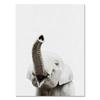 Baby Room Animal Wall Canvas Painting Elephant Giraffe Bear Wall Art Prints Picture Nordic Art Poster for Kid Room Nursery Decor