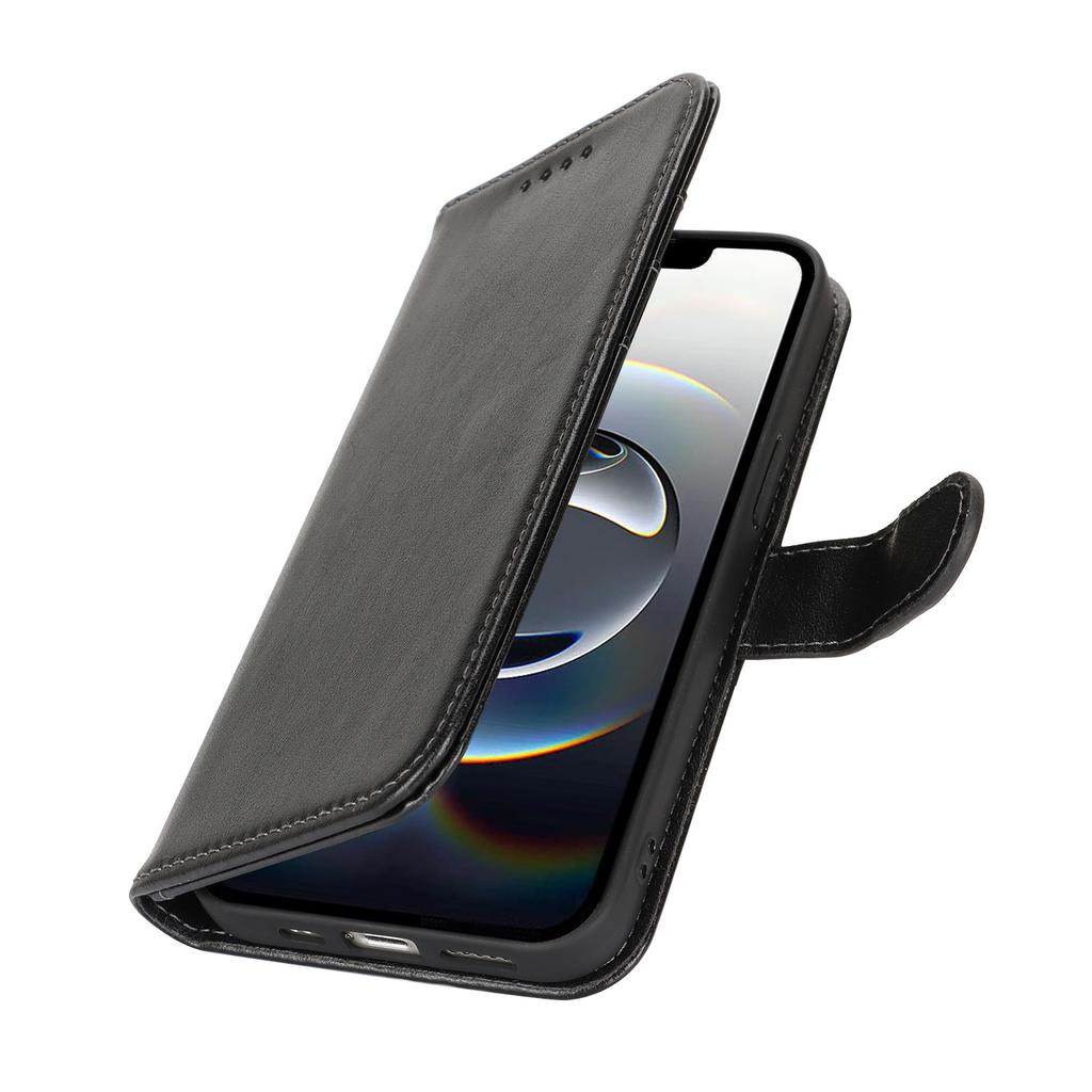 For iPhone 16e Case R61 Texture Wallet Leather Flip Phone Cover