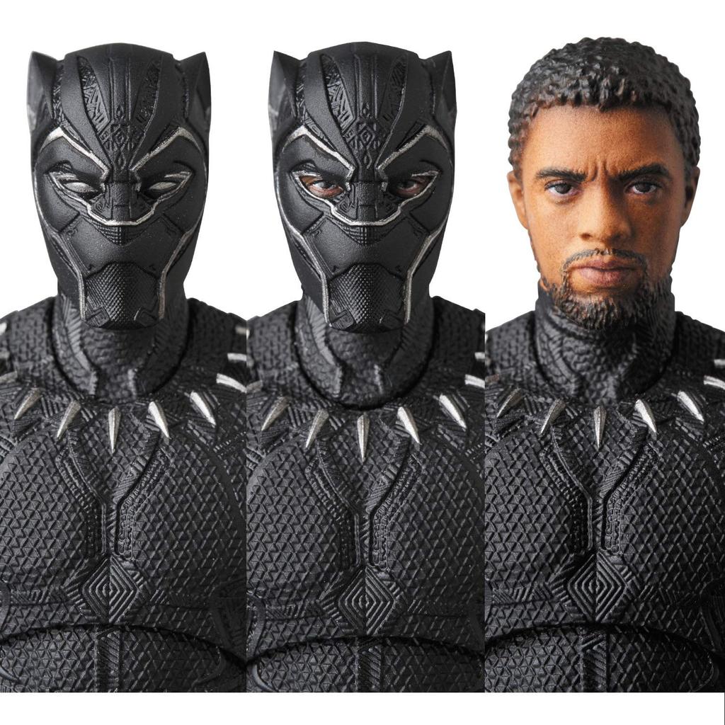 MAFEX Black Panther Approximately 160mm Articulated No.091 - Tall, Pre-painted, Figure.