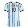 (WMNS) adidas Lionel Messi Argentinië 2026 Home Jersey Aziatische Maat 'White Icey Blue Light Blue' Dames KH3943