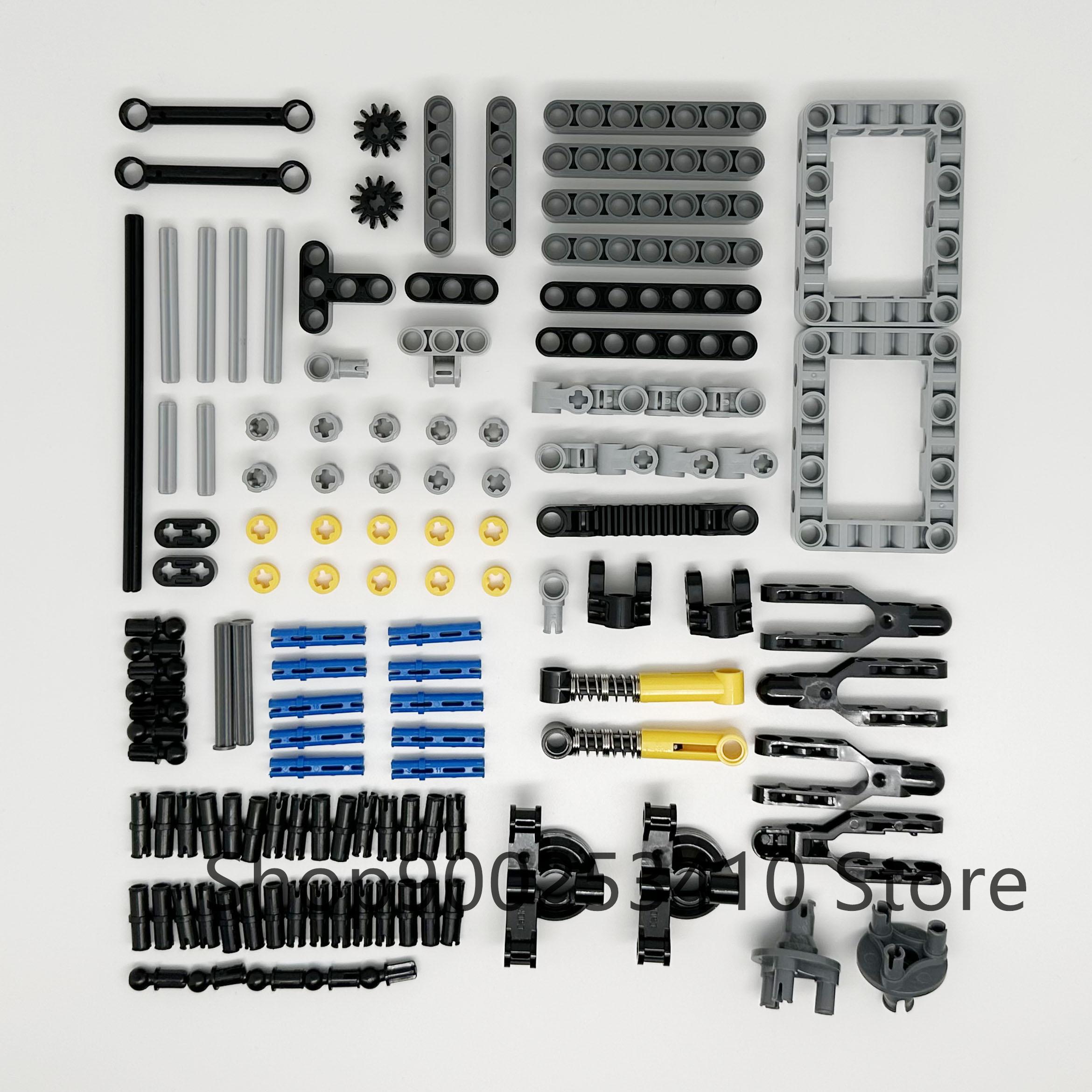 

Високотехнологічні технічні деталі Штифт Балка Підйомний важіль Вісь З єднувач Панель Шестерня Автомобіль Мотоцикл Будівельні блоки Цеглини Технологічний набір Іграшки