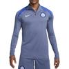 Inter Milan Dri-FIT Slim Fit Moisture-Wicking Quarter-Zip Long Sleeve Retro Football Shirt Men Tops Blue FN9836-492