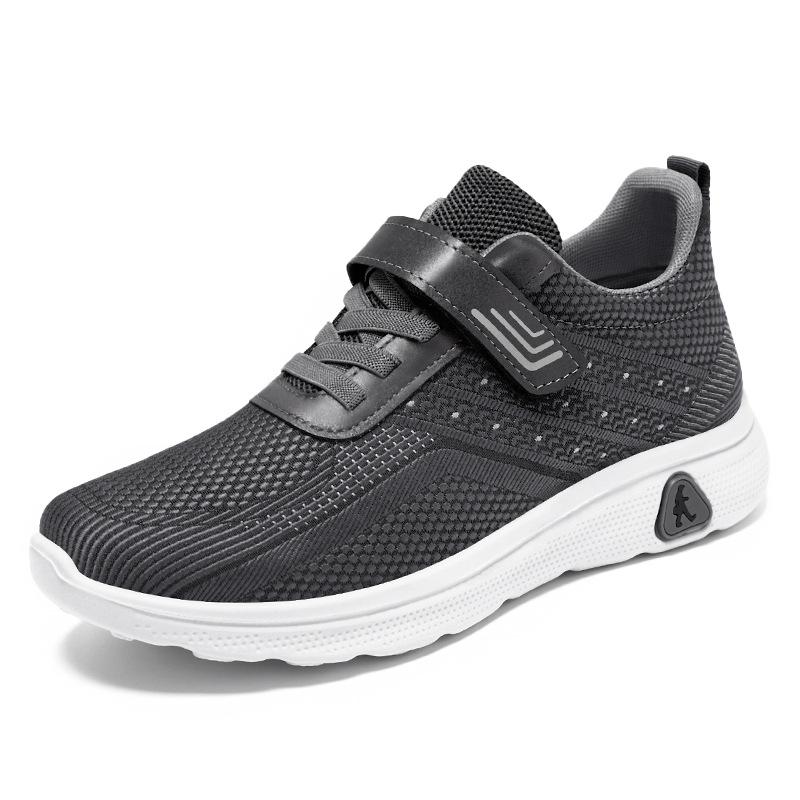 Walking Shoes 2023 Autumn New Comfortable Lightweight Soft Soled Men's Shoes for Middle-aged and Elderly Couples Sports Shoes