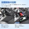 TELLIKA Shift Storage Box for Jimny AT Vehicles JB64W JB74W JC74W Jimny Sierra Jimny Nomad Drink Storage Interior Rubber Mat Car Storage NOMADE