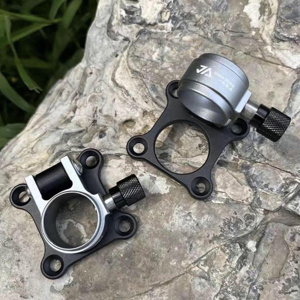 3-Piece Fishing Accessories Set: Aluminum Rod Pod Holder, Umbrella Holder, Fish Keeper, Bait Holder.