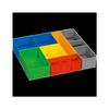 Boîtes de stockage de petites pièces - Bosch - i-BOXX 72 - Set de 10 casiers - Plastique - Organisateur pratique