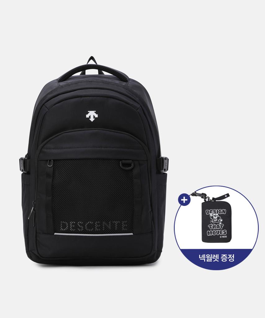 Descente Step-Up Mini Backpack (Includes 20L Shoe Bag) Black Sr123Ubp11