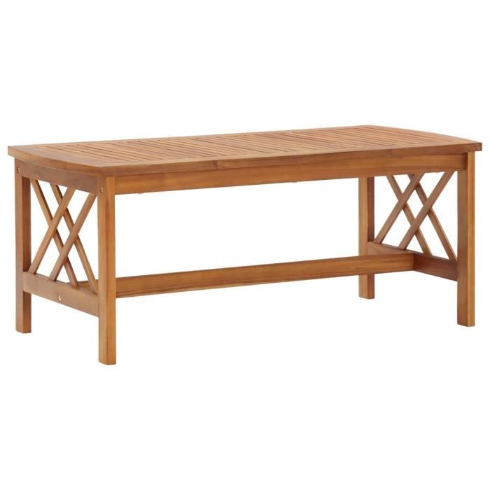 VidaXL Garden Lounge Set 2 Pcs Solid Acacia Wood