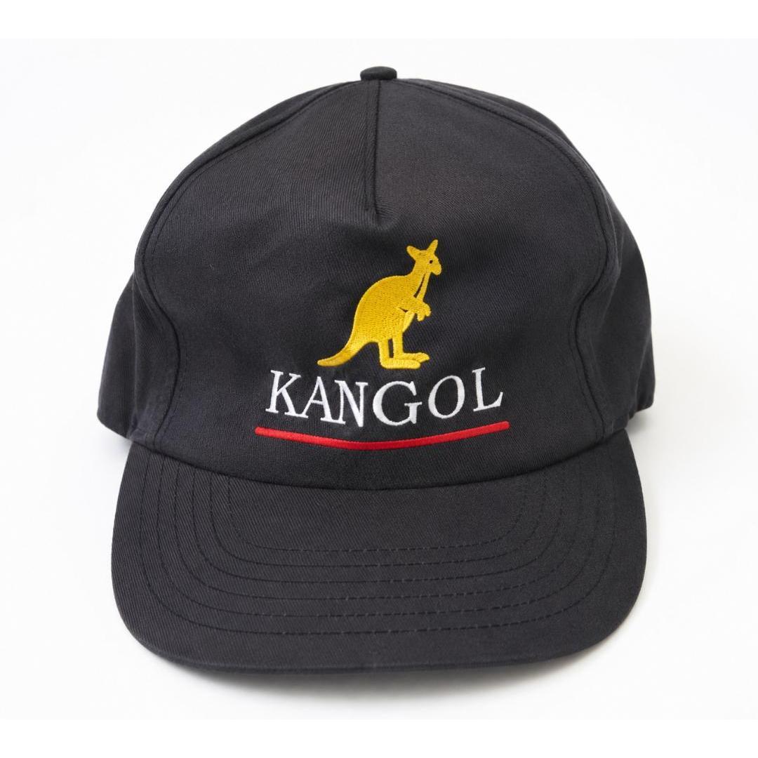 Used KANGOL Design Logo Embroidery Cap Black Free Size Good Condition