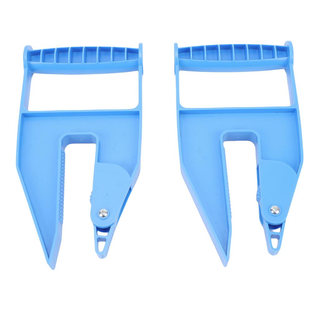 2PCS Horse Stall Mat Grippers Ergonomic Mat Handlers Mover Tool for Stable Gym Barn Trailer