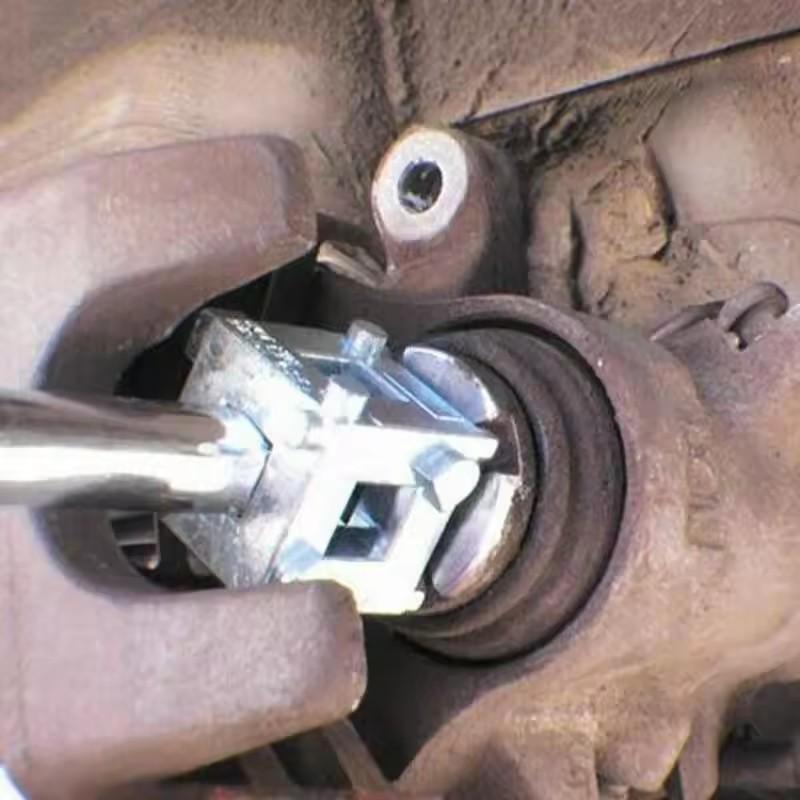 Rear Disc Brake Caliper Piston Rewind/Wind Back Cube Tool 3/8" Drive Tool