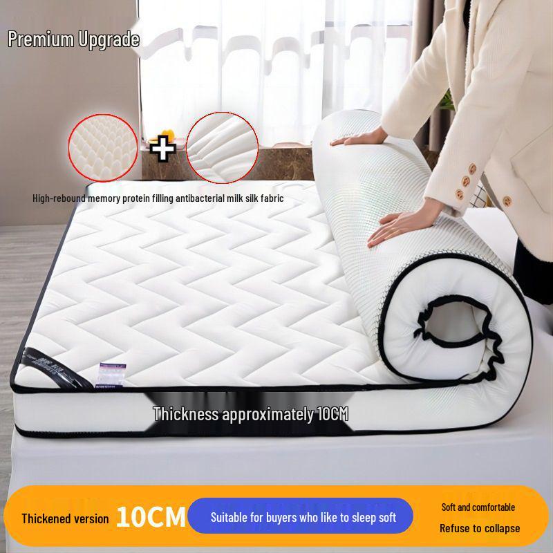 Thickened Dormitory Latex Mattress: Soft Tatami-Style Cushion for Students