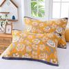 Gauze Multi-layer Pillow Towel Colored Woven Jacquard Cotton Student Children Couple Home Soft and Comfortable Large Pillow Towel