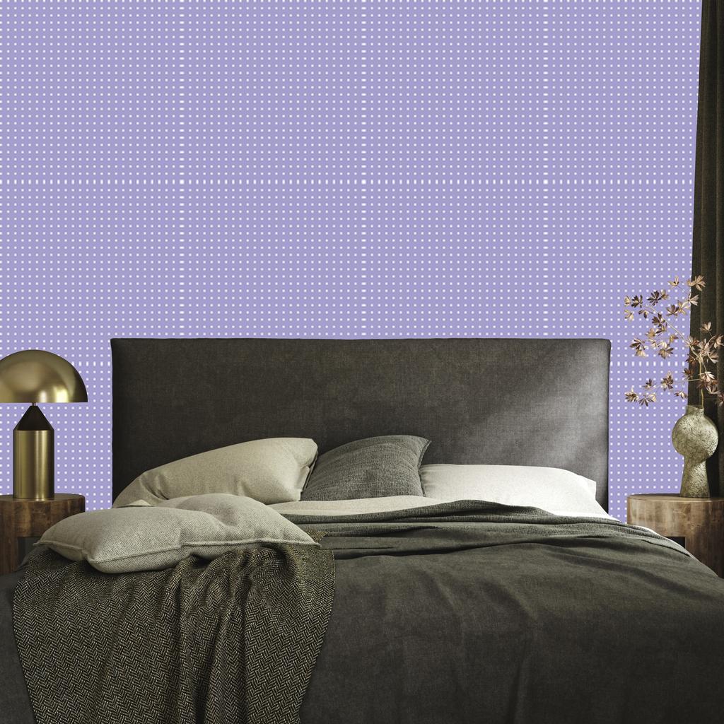 Blue Dots Wallpaper, Blue Background for Living Room and Bedroom 50x1000