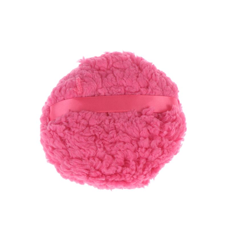 

1 Pcs Extra-Large And Extra-Thick Powder Puff, Skin-Friendly, Soft And Non-Absorbent, Extra-Large Talcum Powder Puff рожевий червоний колір
