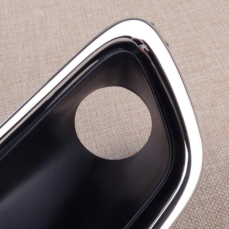 68261710AA 1 Pair Front Bumper Left Right Fog Light Lamp Cover Bezel 68261711AA Fit for Jeep Grand Cherokee 2016 2017 2018-