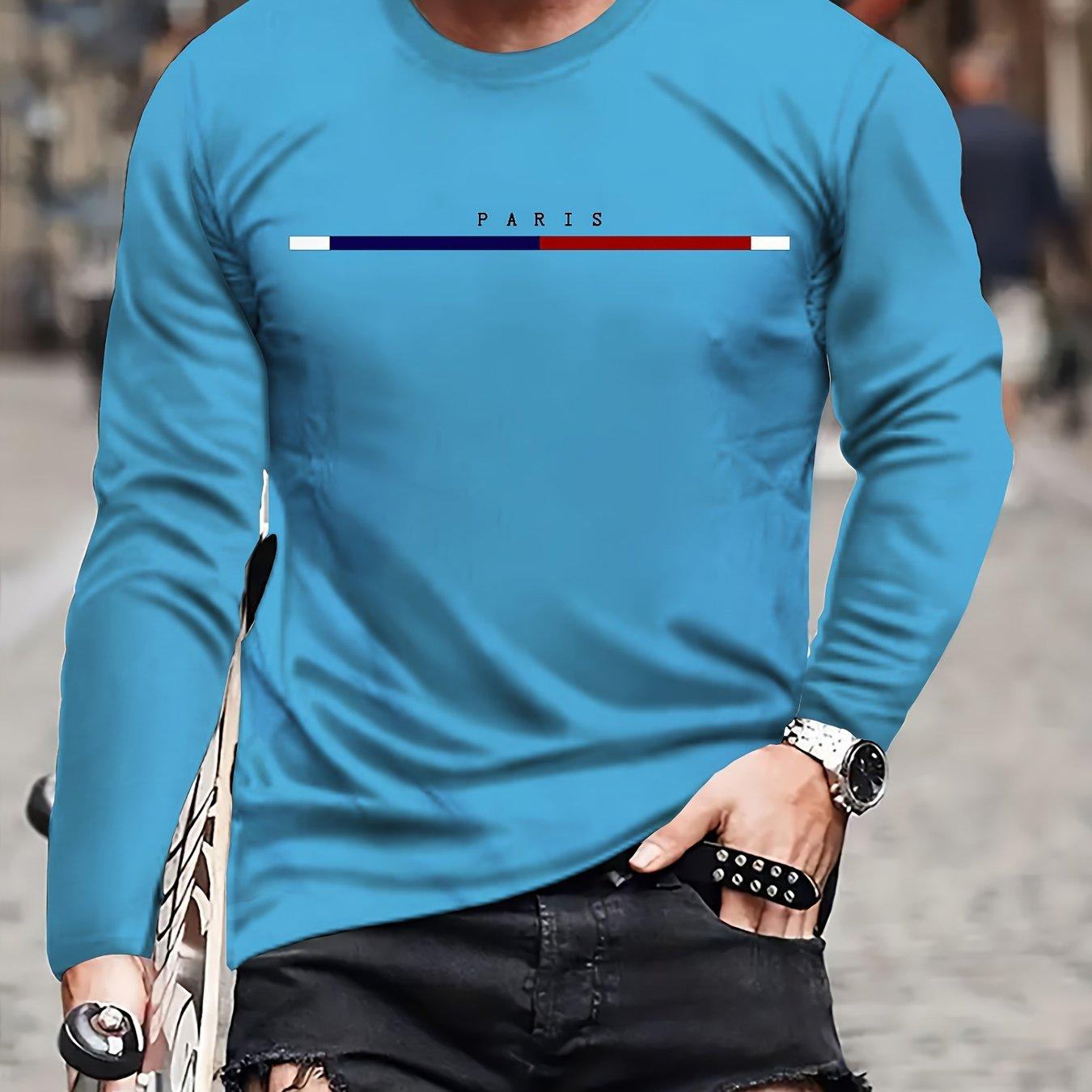 

Футболка с длинным рукавом и принтом в виде объемной волны с круглым вырезом, полиэстеровая ткань, слегка эластичная, повседневная, спортивный стиль, весна 3XL