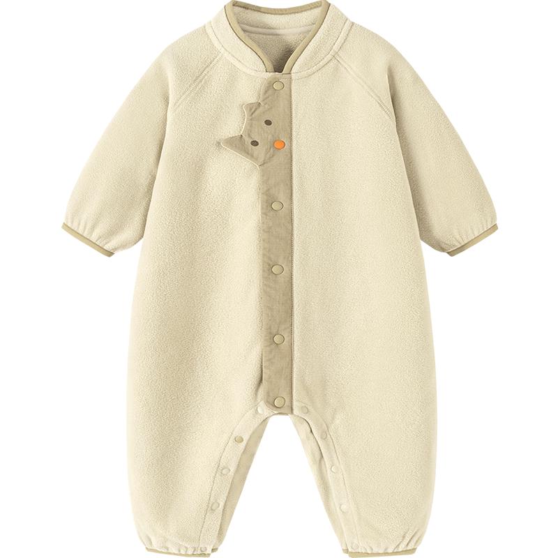 Minibala Baby Anti-Static Fleece Jumpsuit