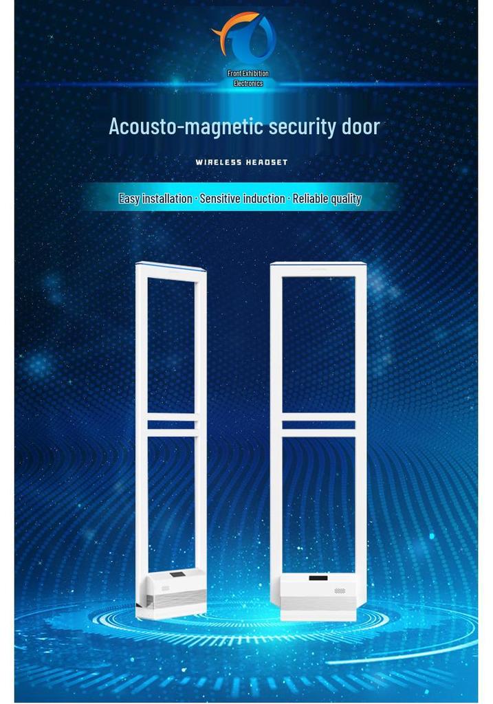 High-End Acrylic EAS Security Gate for Anti-Theft in Supermarkets and Clothing Stores