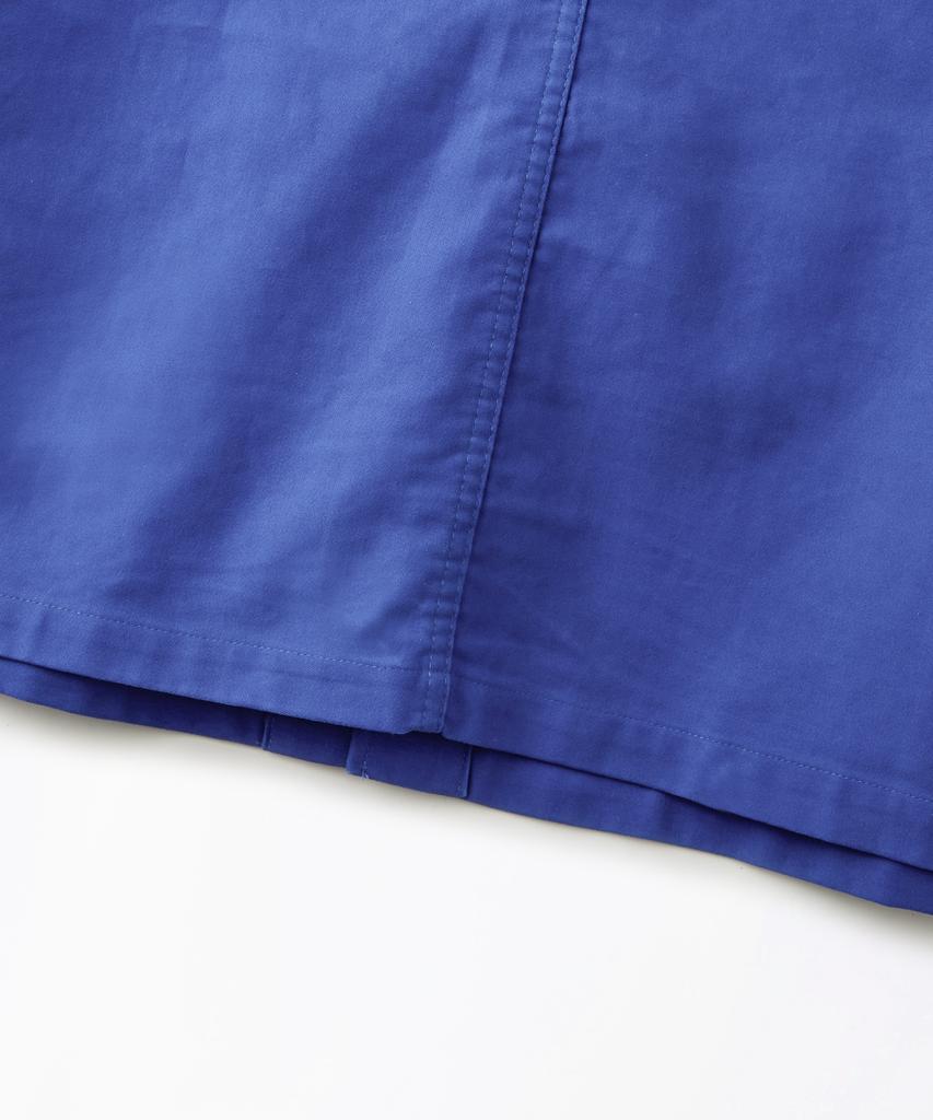 OUTSTANDING [Mut Lab] Moleskin French Work Jacket_Washed Blue
