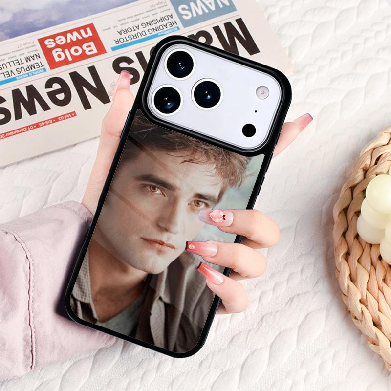 Twilight Edward Cullen Phone Case For IPhone 17 16e 15 14 13 12 11 Pro Max Air Mini Soft Protective Cover