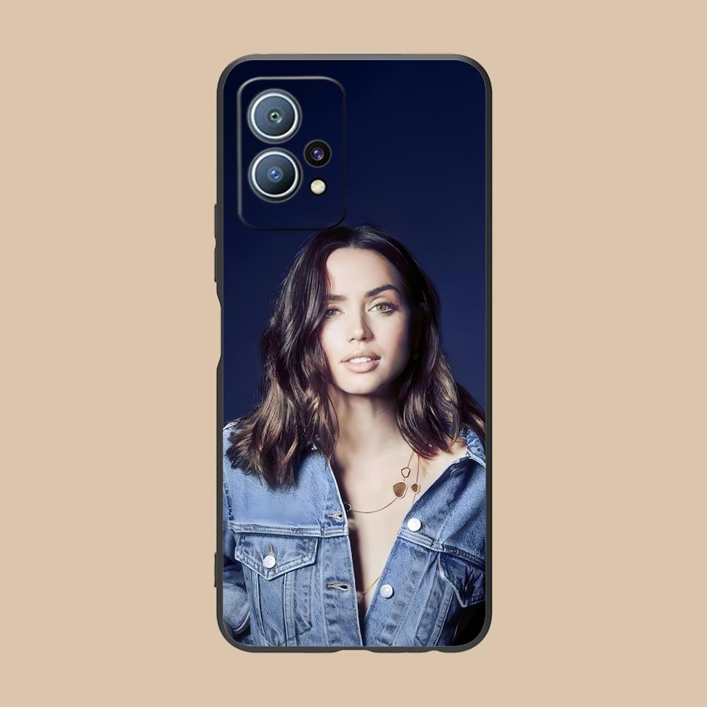 Ana De Armas Matte TPU Mobile Phone Case for Huawei P60 P50 P40 P30 P20 P10 P9 P8 Pro Lite Plus Colorful Printing Cover