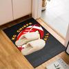 Kansas City Chiefs Pattern Rug Game Carpet, Floor Mat for Bedroom Living Room Entryway Rug, Home Decor Idea Gift for Christmas birthday