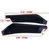 Car Sport Black Rear Bumper Lip Diffuser Splitter Canard Spoiler For Honda Civic