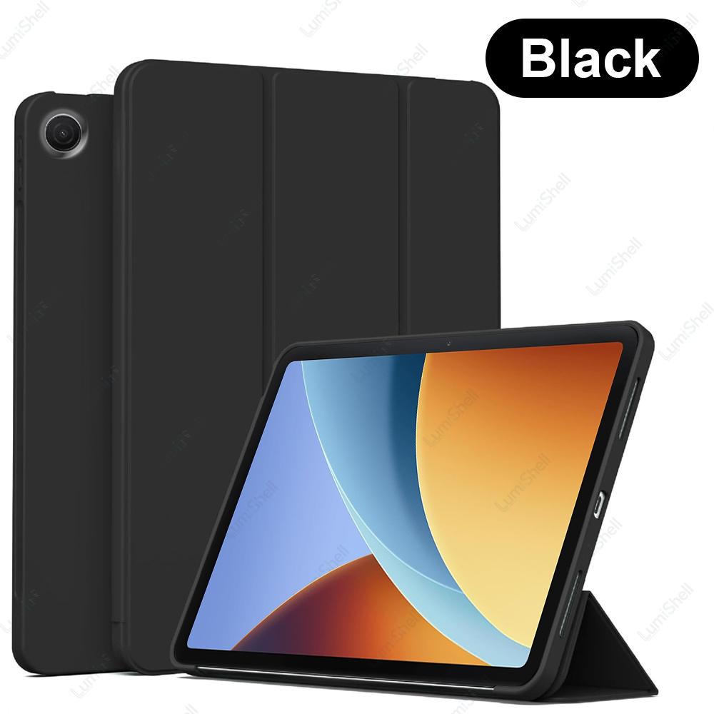 Hülle Für Xiaomi Redmi Pad 2 SE 9.7" 2026 PU-Leder Weiche Silikon-Rückseite Faltständer Magnetische Auto-Schlaf / Aufwachfunktion