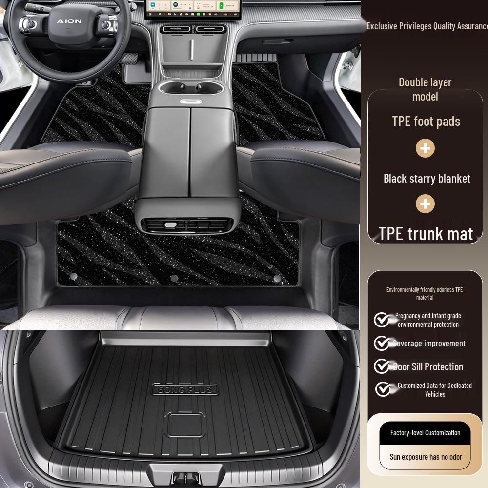 GAC AION i60 TPE Floor Mats: Essential Decorative Accessory for 25 Models