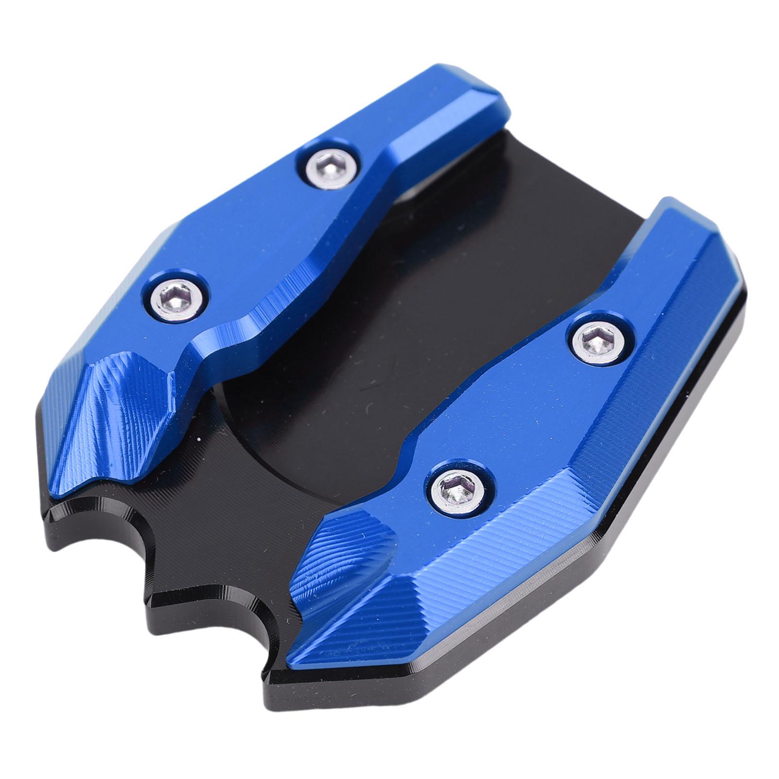 

Motorcycle Kickstand Extender Pad Enlarger CNC Aluminum Alloy Anti Skid Side Stand Extension Plate Pad Replacement for Blue синий