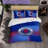 Biancheria da letto a tema Rangers FC Set 3 Pezzi Copripiumino Biancheria da letto Decorativa Per Stanza Adolescenti Decorazione Casa