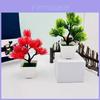Pine Bonsai Garden Ornament With Faux Tree For Home Decor And Hotel Lobby