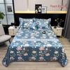 Ice Silk Summer Cool Mat Set: Foldable & Washable Three-Piece for Dormitory Single Beds
