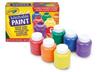 Crayola Kids Washable Paint Bottle Set 6 Colors Easy To Wash Off Water Classic 541204