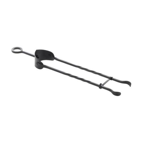 Leecroft Eye Coal Tongs 18'' Black